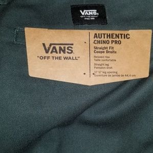 Van's chino pro pants